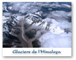 Glaciers de l'Himalaya